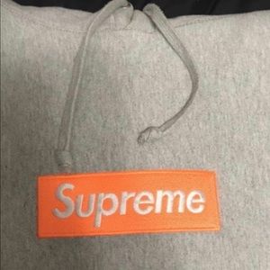 Supreme hoodie size L f117